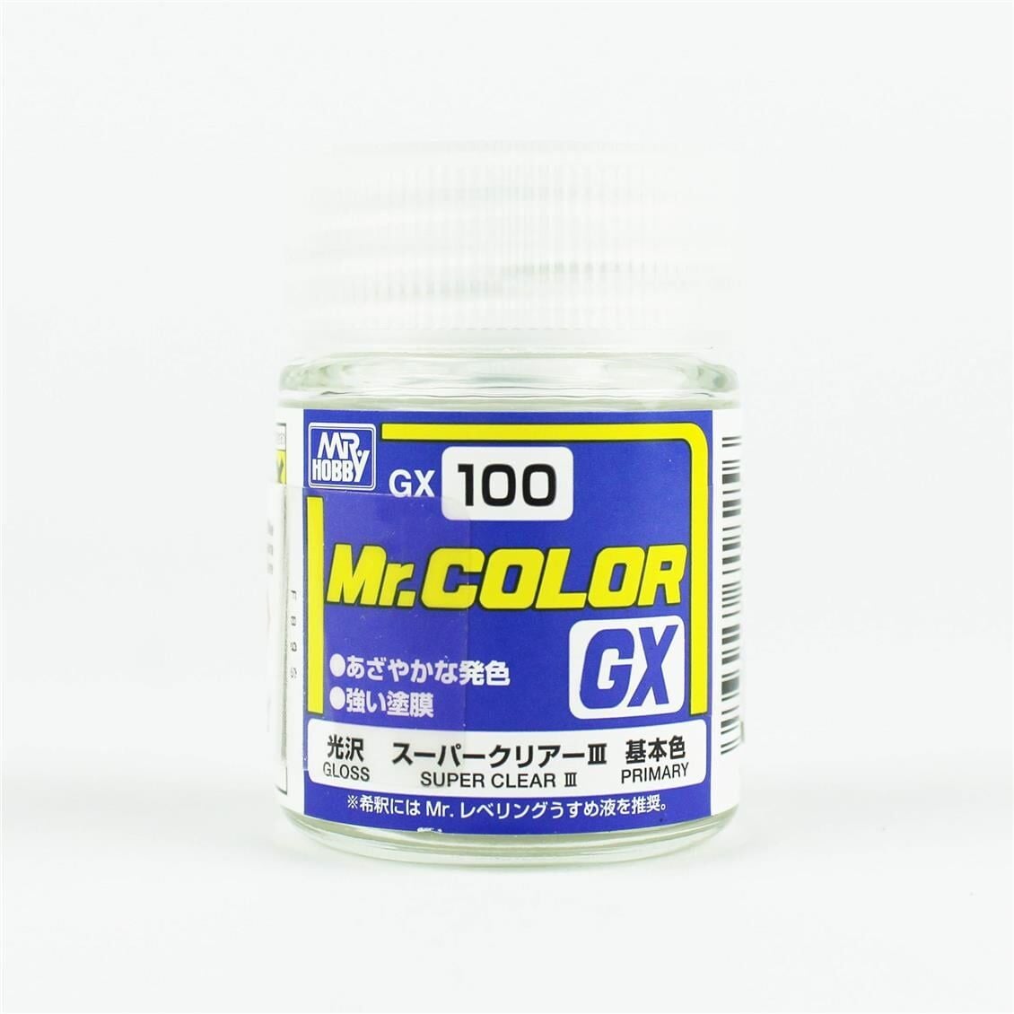 Mr.Hobby GX-100 18 ml. Super Clear III, Mr.Color