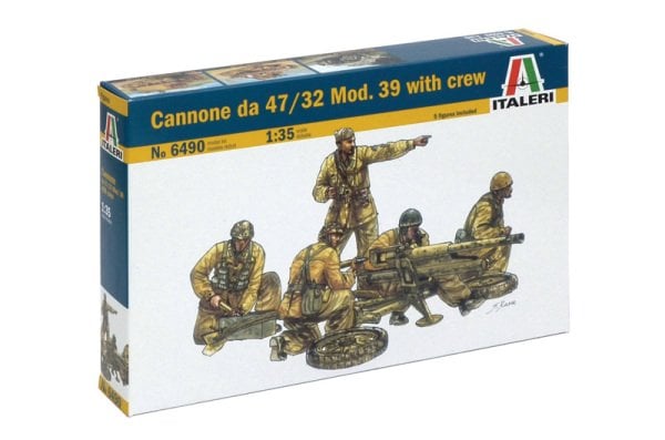 1/35  Cannone da 47/32 Mod. 39 with crew