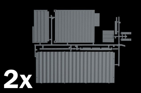 1/24  Shipping Container 20 Ft.