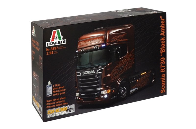 1/24 SCANIA R730 ''BLACK AMBER''