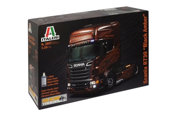 1/24 SCANIA R730 ''BLACK AMBER''