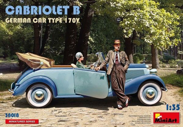 1/35 CABRIOLET B GERMAN CAR TYPE 170V