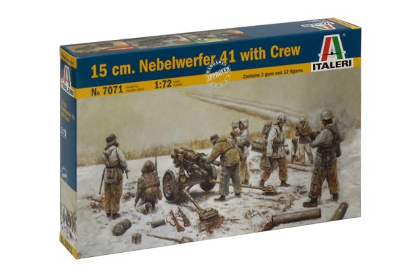 1/72  15 cm. Nebelwerfer 41 with Crew
