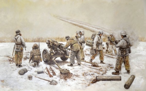 1/72  15 cm. Nebelwerfer 41 with Crew