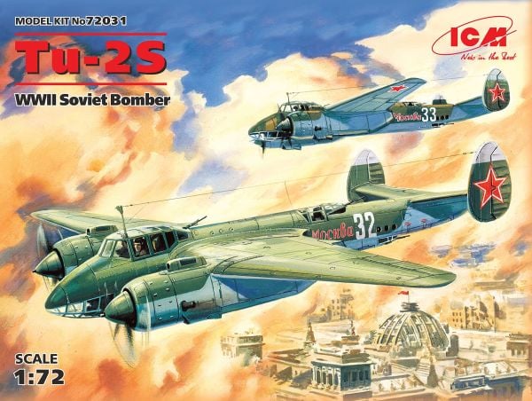 1/72 TU-2S WORLD WAR 2  SOVIET BOMBER