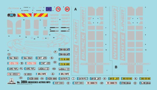 1/24   Mercedes - Benz Actros MP3