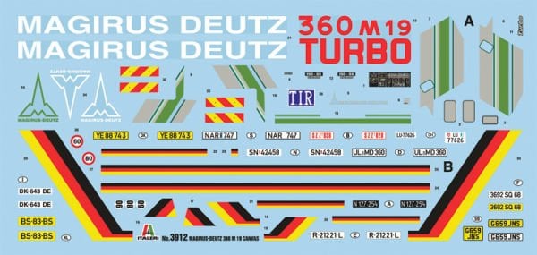 1/24  MAGIRUS-DEUTZ 360M19 CANVAS