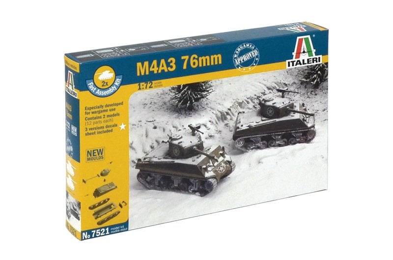 M4A3 76mm - FAST ASSEMBLY