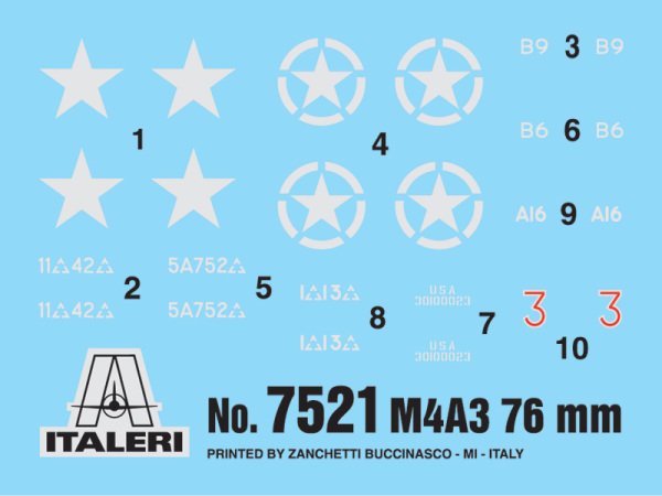 M4A3 76mm - FAST ASSEMBLY