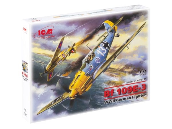 1/72  MESSSERCHMITT  BF-109E-3 WW2 GERMAN FIGHTER
