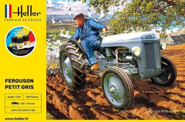 1/24 FERGUSON PETIT GRIS ( Boya ve yapıştırıcılı set)