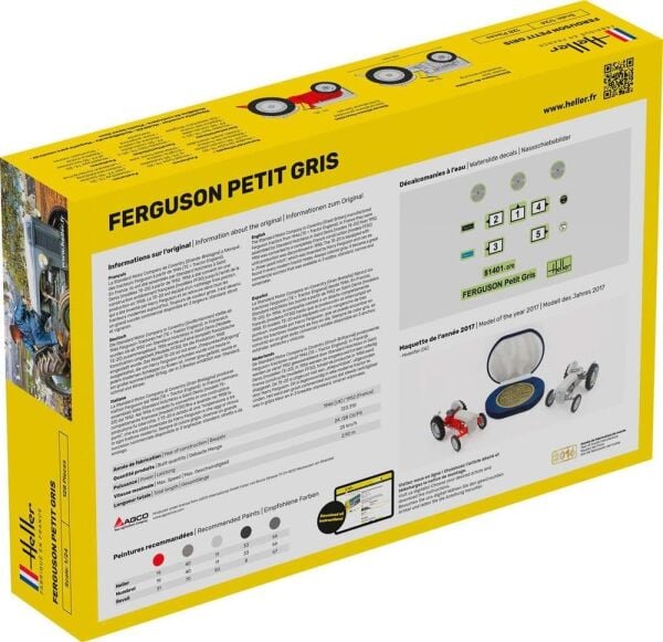 1/24 FERGUSON PETIT GRIS ( Boya ve yapıştırıcılı set)
