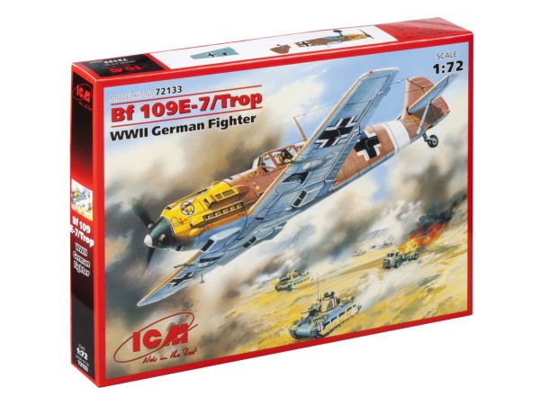 1/72 MESSERCHMITT E-7 TROP /WWII GERMAN FIGHTER