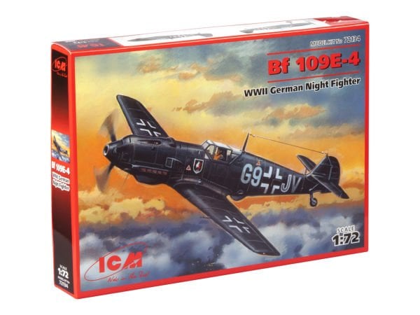 1/72 MESSERCHMITT BF-109E-4 GERMAN NIGHT FIGHTER