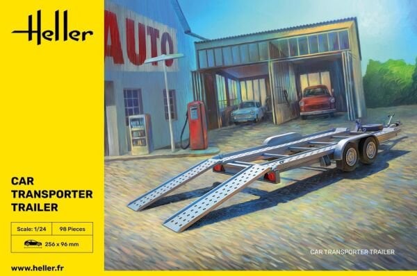1/24 CAR TRANSPORTER TRAILER