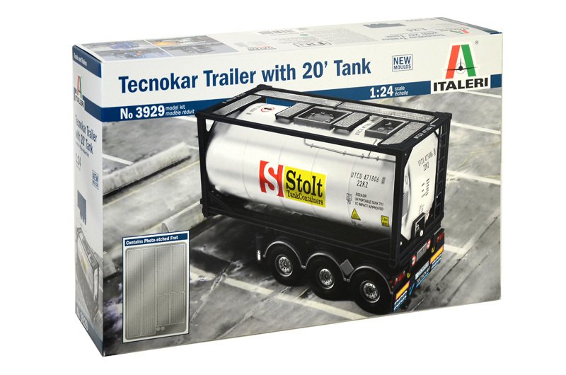 1/24  TECNOKAR TRAILER WITH 20' TANK