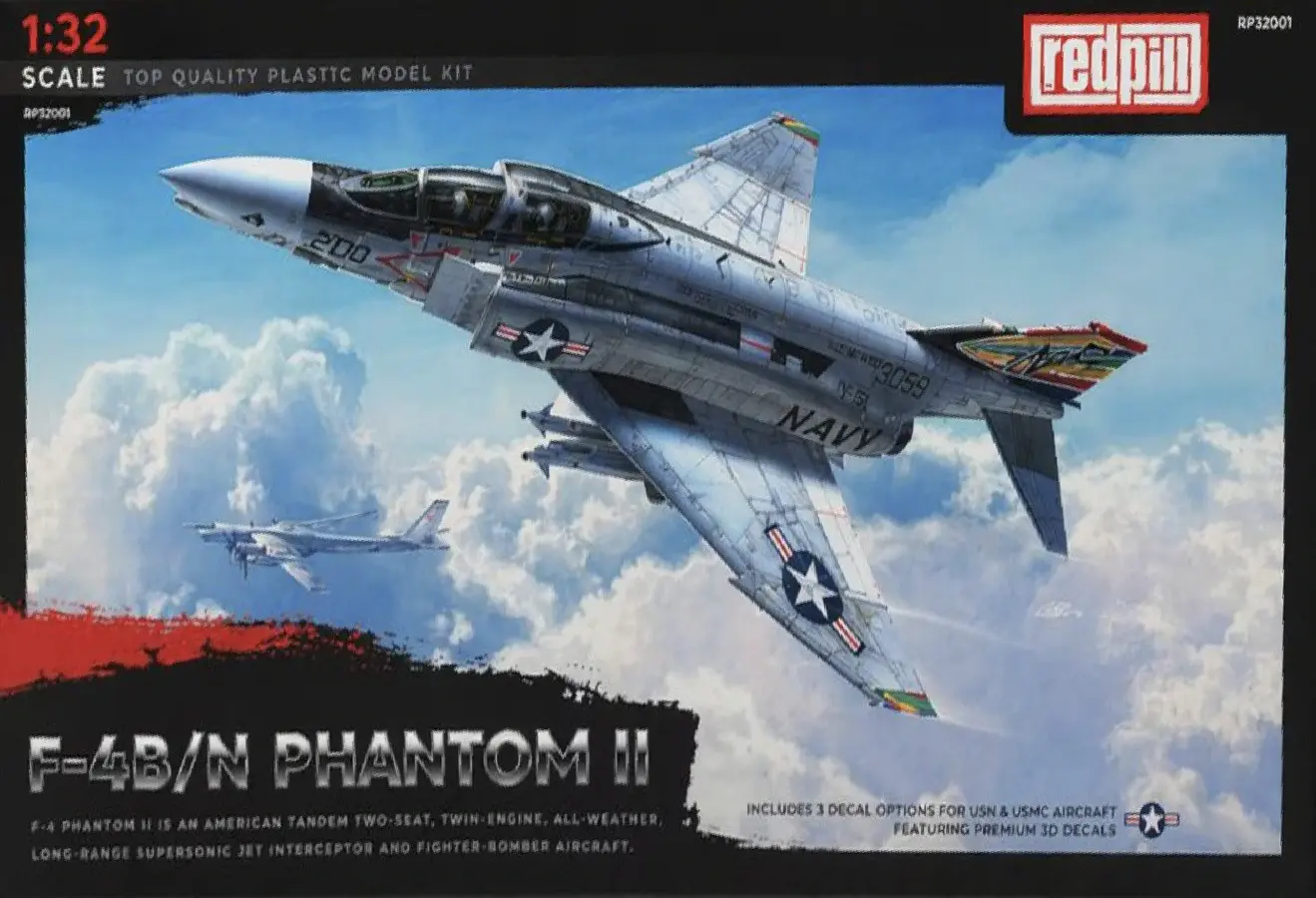 1/32 F-4 B/N PHANTOM