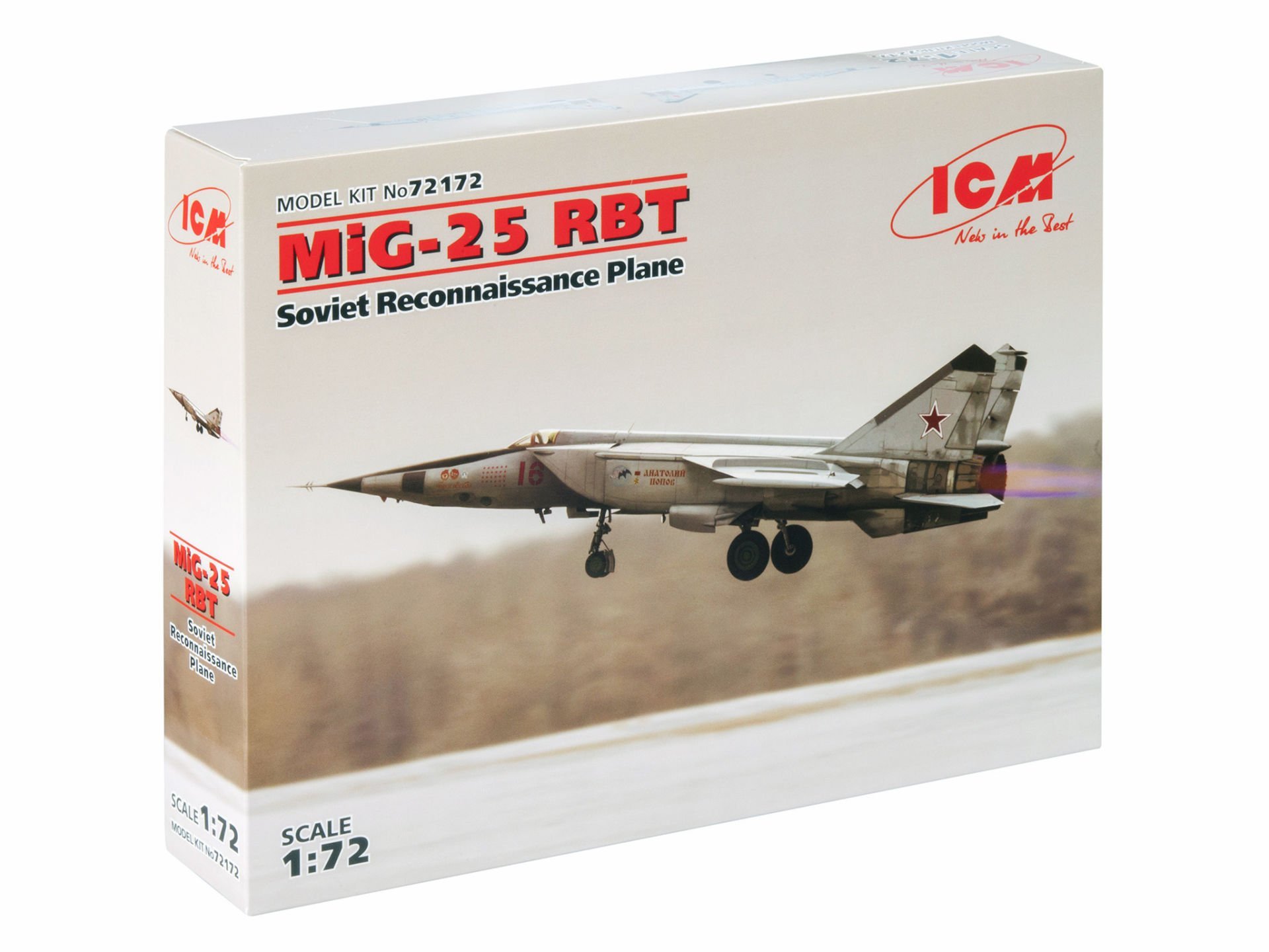 1/72  MIG-25 RBT SOVIET RECONNAISSANCE PLANE