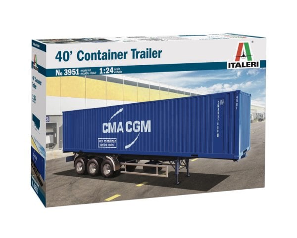1/24   40' CONTAINER TRAILER
