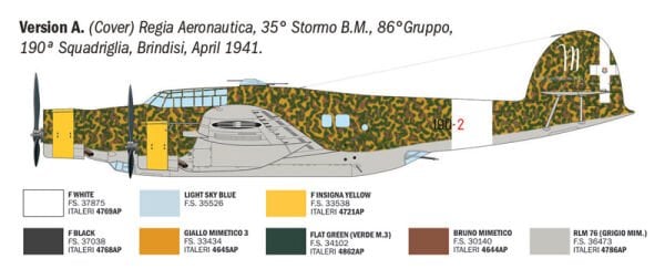 1/72 CANT Z.1007bis Alcione