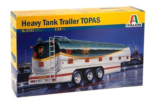 1/24  HEAVY TANK TRAILER ''TOPAS''