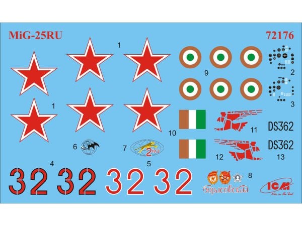 1/72 MIG-25RU SOVIET TRAINING AIRCRAFT
