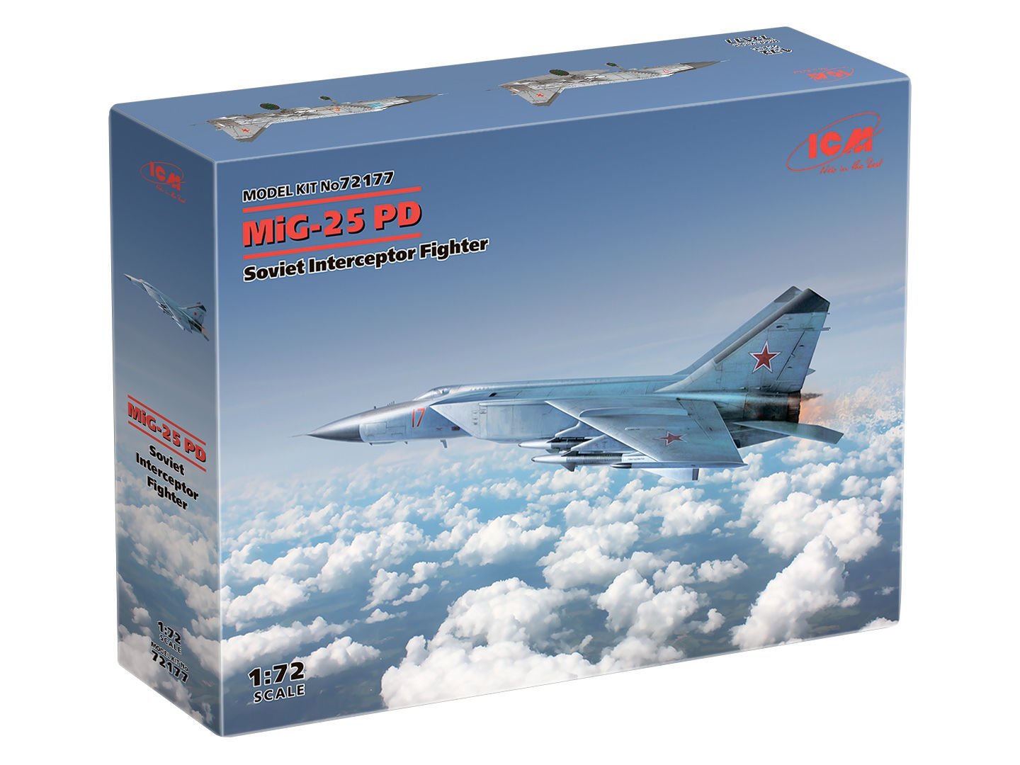 1/72 MIG-25 PD SOVIET INTERCEPTOR FIGHTER