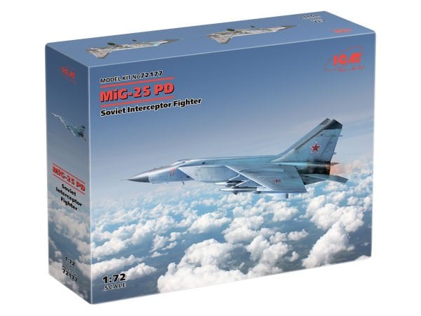 1/72 MIG-25 PD SOVIET INTERCEPTOR FIGHTER