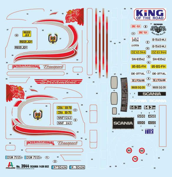 1/24  SCANIA Streamline 143H 6x2
