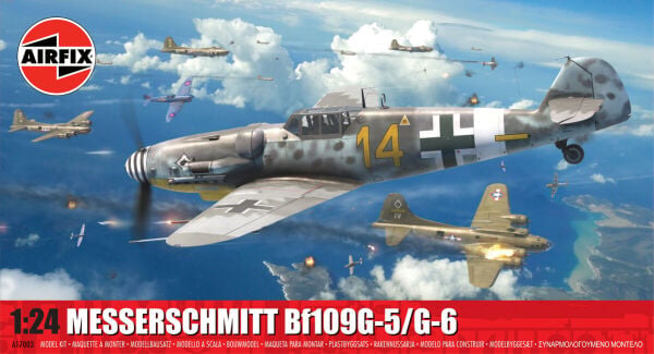 1/24 Messerschmitt Bf109G-5/6 (NEW MOULDS)