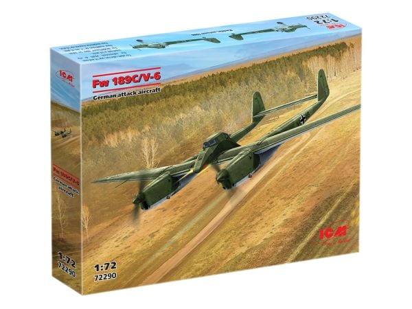 1/72 Fw 189C/V-6 German attack aircraft