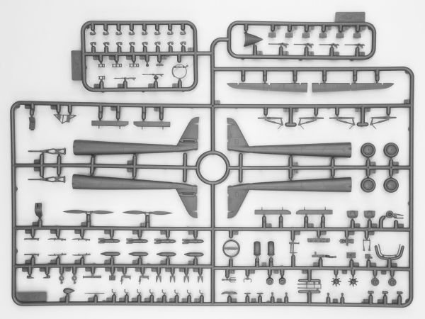 1/72 Fw 189C/V-6 German attack aircraft