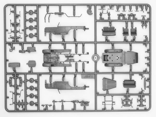 1/72 Type G4 Partisanenwagen with MG 34 WWII German vehicle