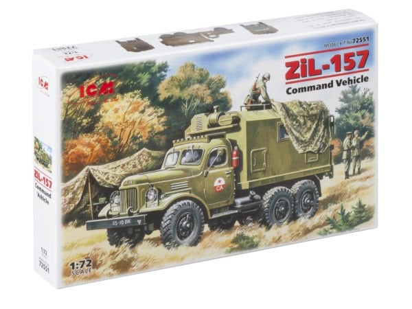1/72 ZIL-157 COMMAND VEHİCLE