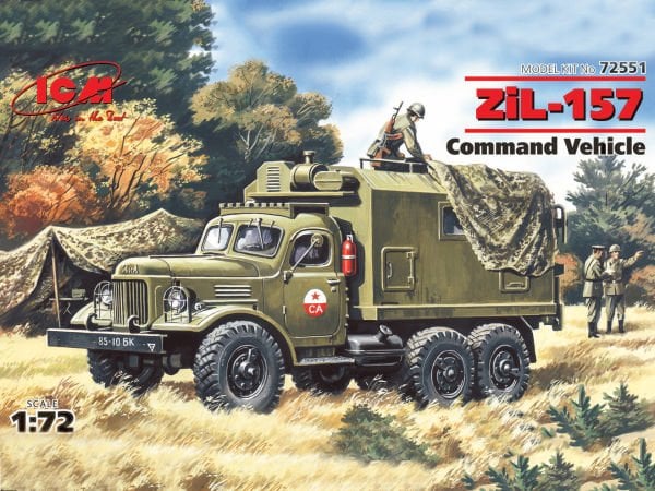 1/72 ZIL-157 COMMAND VEHİCLE