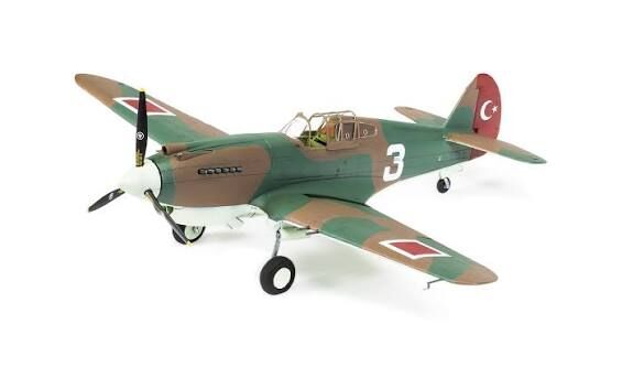1/48 Curtiss Tomahawk Mk.II (TÜRK DEKALİ  DAHİLDİR)