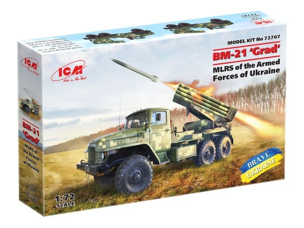 1/72 BM-21 ‘Grad’ MLRS of the Armed Forces of Ukraine