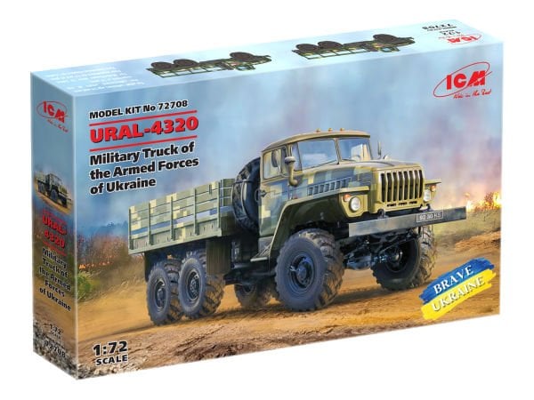 1/72 URAL-4320 Military Truck of the Armed Forces of Ukraine