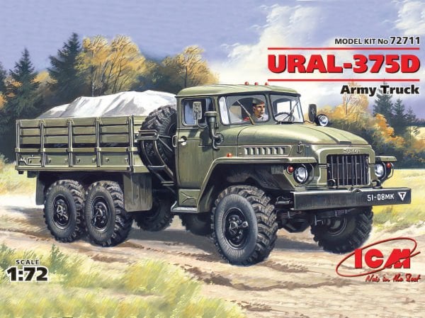 1/72 URAL 375D ARMY TRUCK