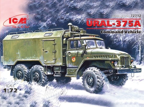 1/72 URAL 375 A COMAND VEHICLE