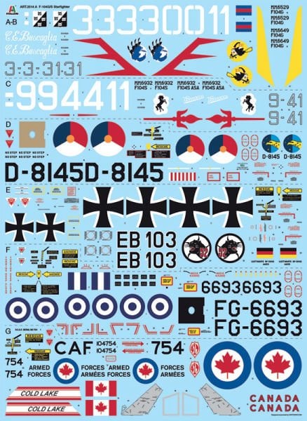 1/32   F-104 STARFIGHTER G/S - Upgraded Edition RF version