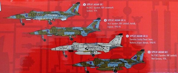 1/48 BAC/SEPECAT Jaguar GR.1 / GR.1A