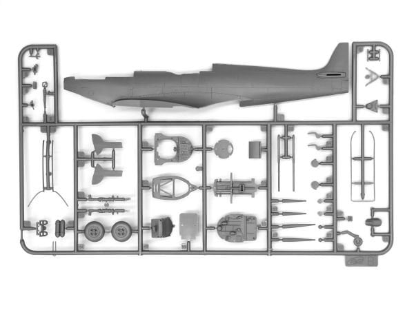 1/48  Spitfire Mk.IX WWII British Fighter