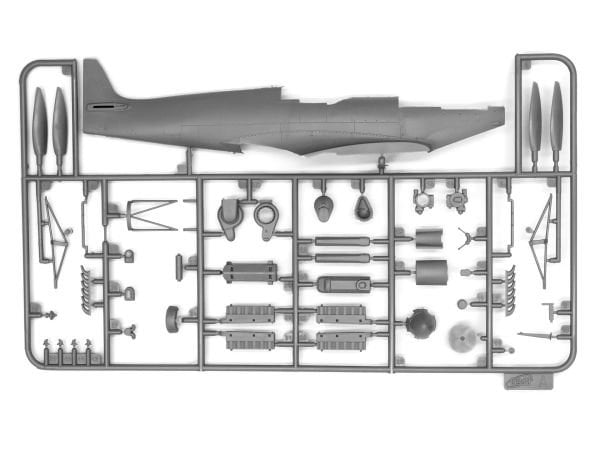 1/48 Spitfire Mk.VII WWII British Fighter