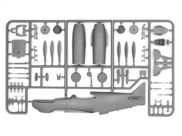 1/48 LaGG-3 series 1-4 WWII Soviet Fighter