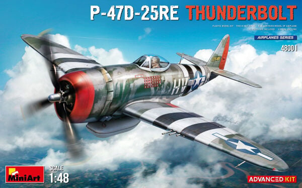 1/48  P-47D-25RE Thunderbolt - Advanced Kit