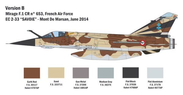 1/48  BYE-BYE MIRAGE F1