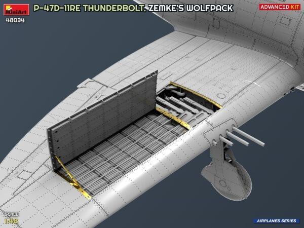 1/48 P-47D-11RE Thunderbolt Zemke’s Wolfpack Advanced Kit