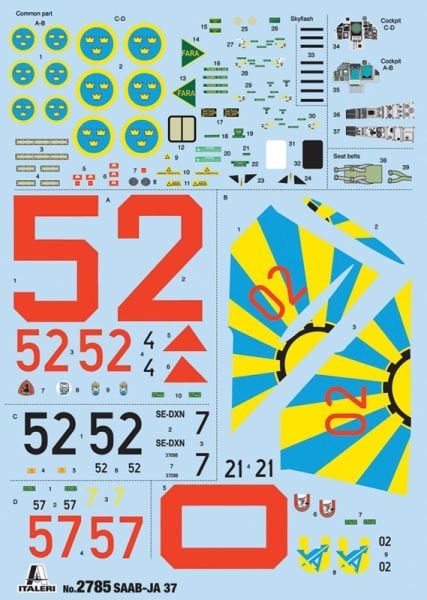 1/48   SAAB JA 37/AJ 37 VIGGEN