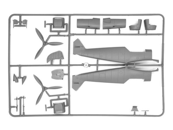 1/48 Messerschmitt Bf 109F-4Z/Trop WWII German Fighter